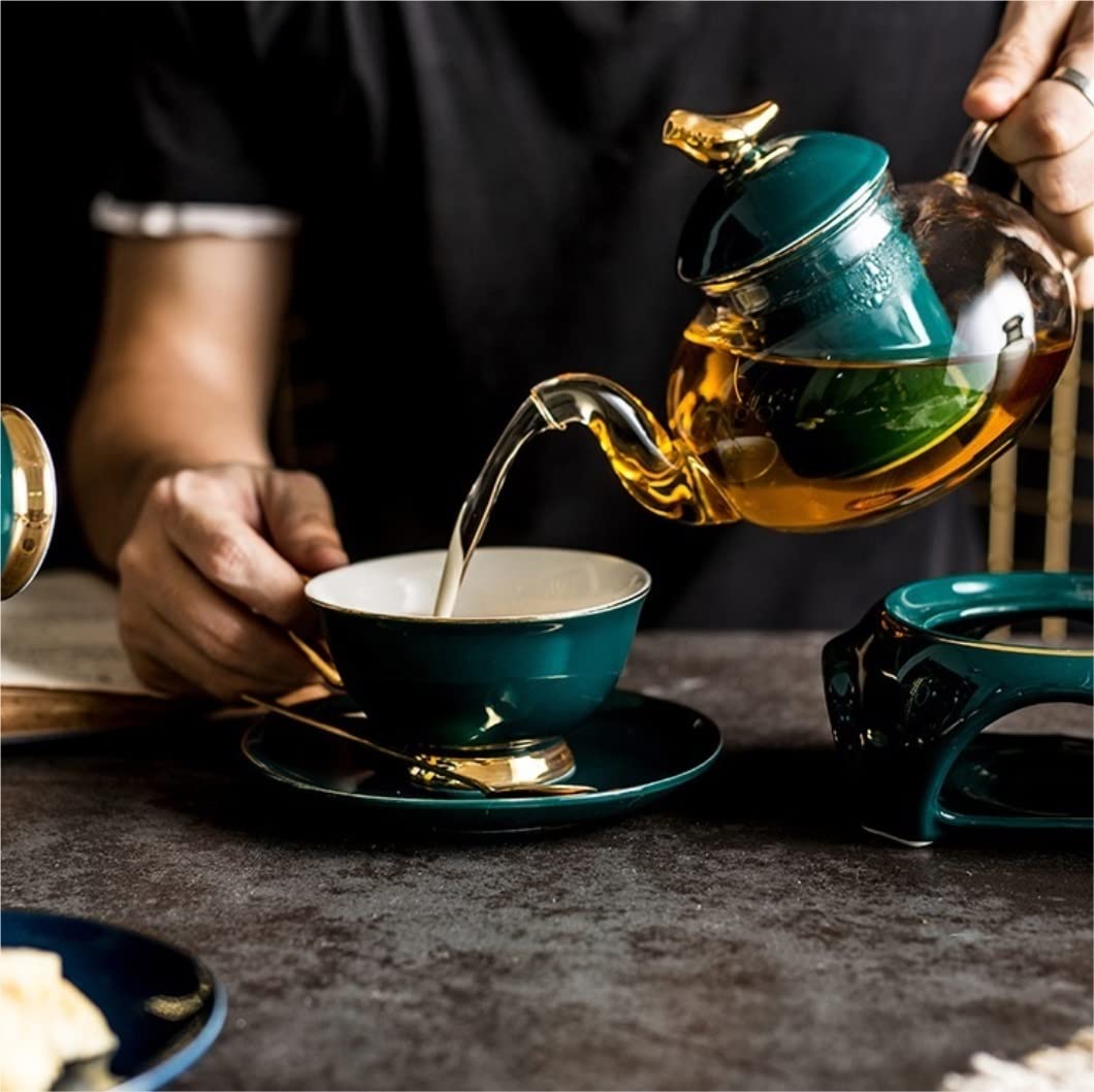 Amazon｜紅茶ポット セット ティーセット ティーポットセット 8 個の